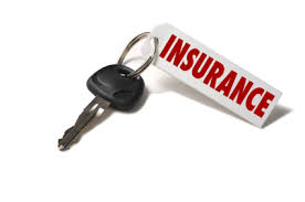 car insurance on a key tab